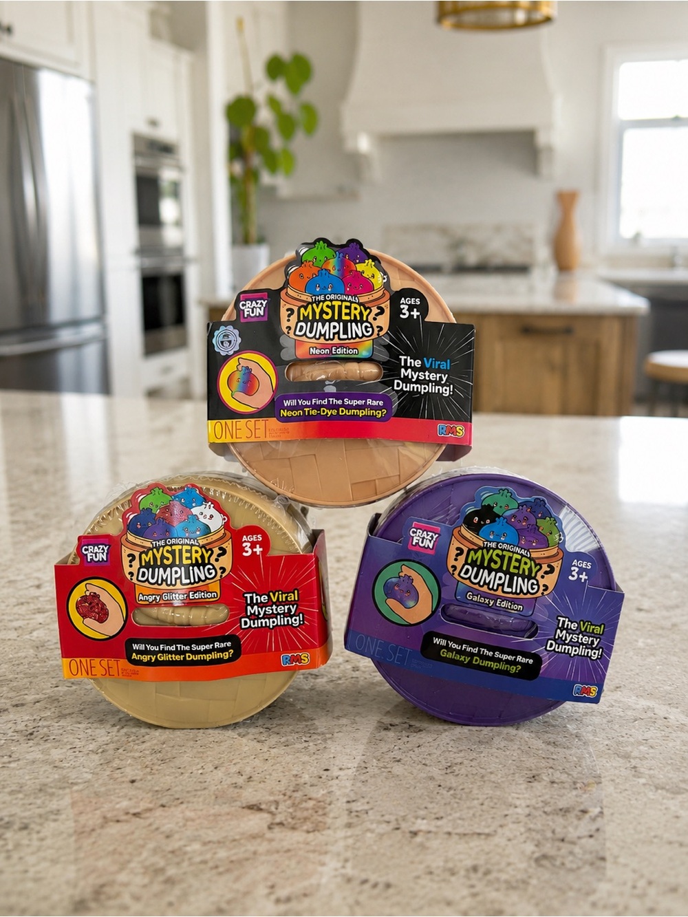 Neon, Angry and Galaxy Mystery Dumpling!! Bundle!!!
